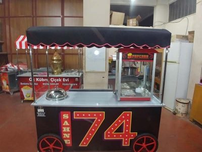 Popcorn Bardakta Süt Mısır Makinesi